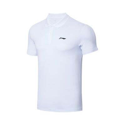 新品羽毛球服李宁运动短袖POLO衫