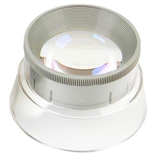 思多美高清放大镜7倍看电路板镀膜非球面鉴定手表钢笔发大镜6755