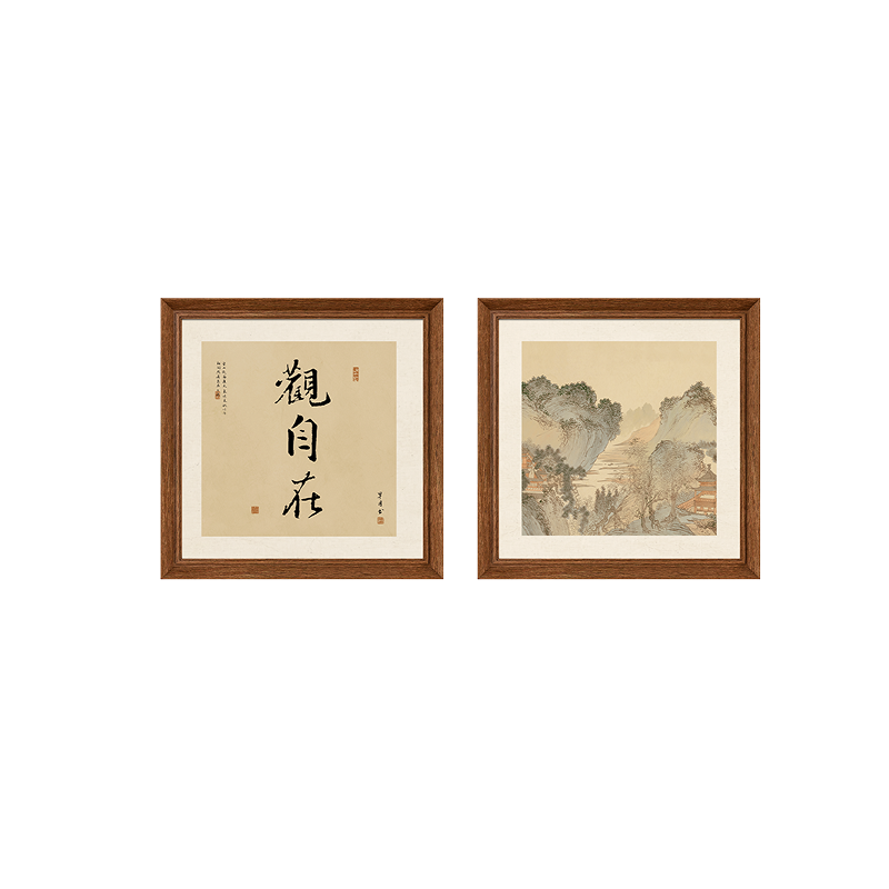 【宋氏美学】观自在客厅装饰画