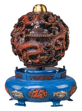 九转乾坤九龙鼎家居客厅工艺礼品