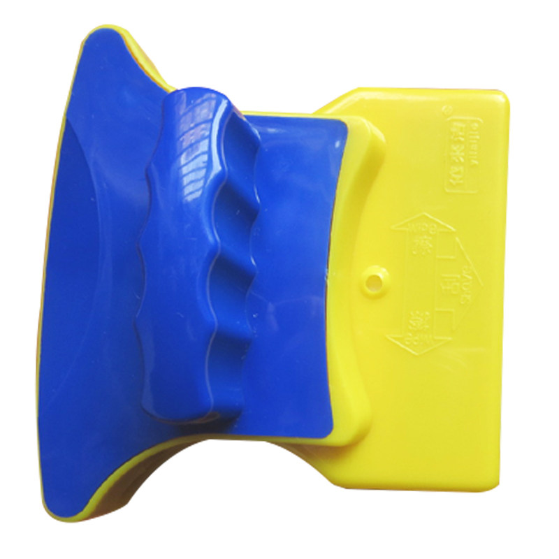 依来洁 轻磁双面玻璃擦清洁器 钢化磁性玻璃擦 擦窗器Q型 5-12mm