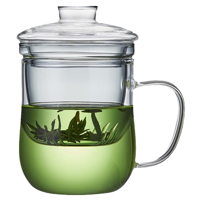 美斯尼玻璃泡茶杯茶水分离杯