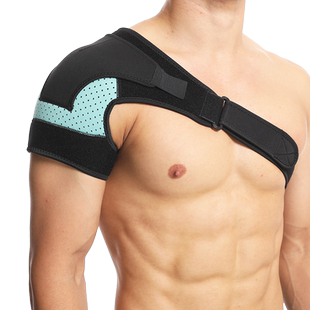运动护肩专业防脱臼男款篮球肩袖损伤护具垫排球固定肩膀带女健身