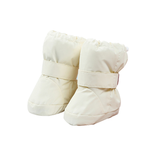 冬季新生婴幼儿宝宝真纯羽绒鞋防脱掉保暖护脚套高帮长筒软底加厚