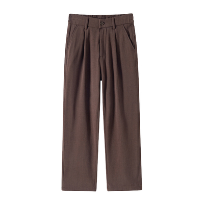 春季弹力宽松直筒百搭休闲裤男士