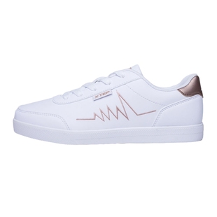 特步女鞋百搭小白鞋女士运动鞋学生初中生休闲鞋平板鞋新款板鞋女