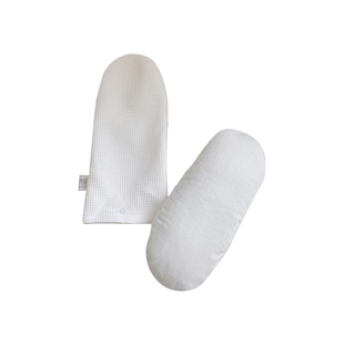 爱予宝贝安抚枕婴儿圆柱睡觉侧睡长条纯棉决明子靠垫压被包抱枕