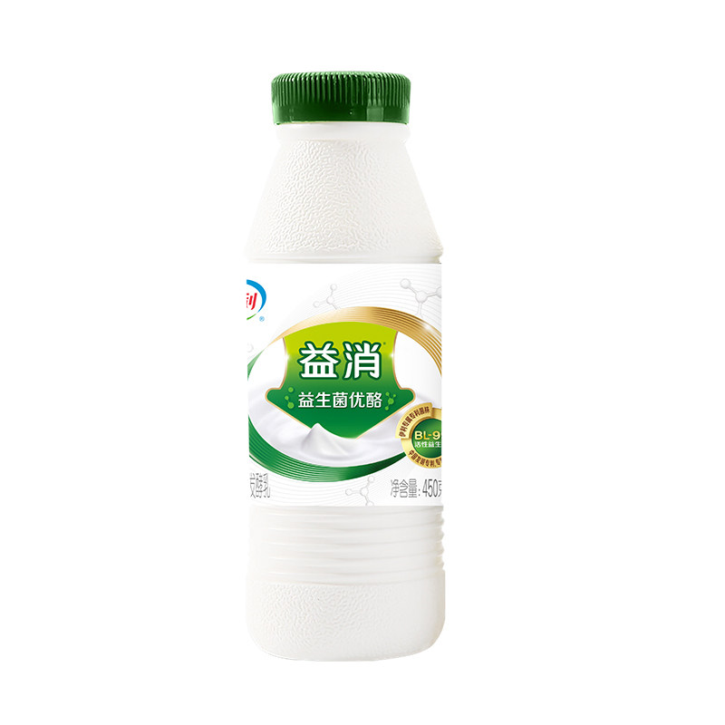 伊利益消酸奶原味红枣450g*6瓶益生菌风味发酵乳新鲜营养早餐奶