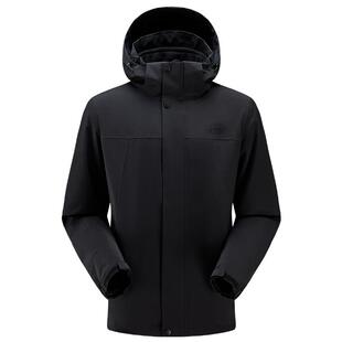 Jeep官方正品冲锋衣男士三合一户外防水风衣新款夹克硬壳外套爸爸