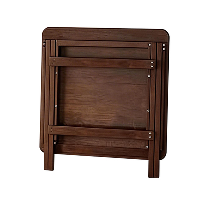 实木餐桌正方形吃饭桌子小户型家用可折叠餐桌简约书桌简易学习桌