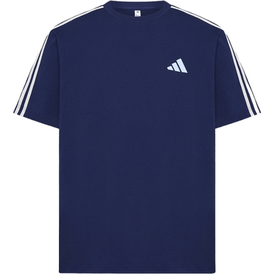adidas阿迪达斯男子宽松撞色休闲短袖T恤LE1242