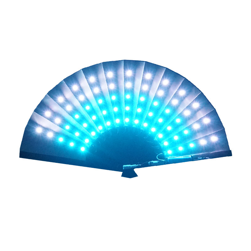 LED 夜光 蹦迪扇 发光扇子荧光棒/应援棒/灯牌