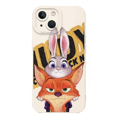 情侣手机壳尼克朱迪疯狂动物城