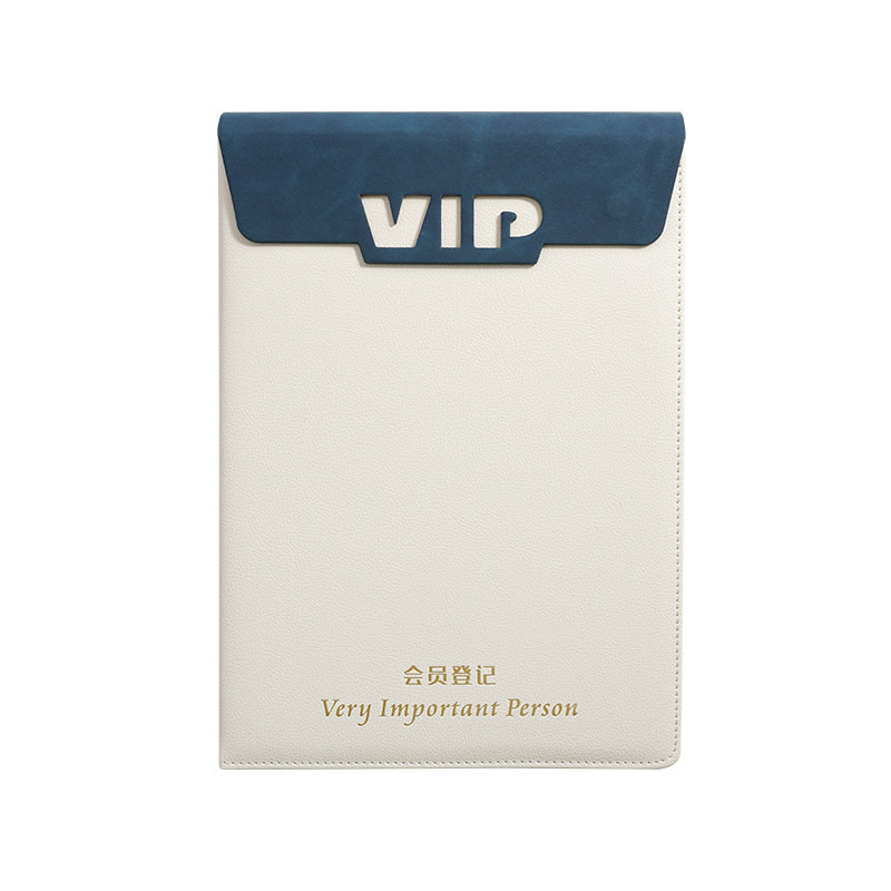 a4超厚VIP会员登记本美容院理发店顾客档案本美甲客户充值加厚本