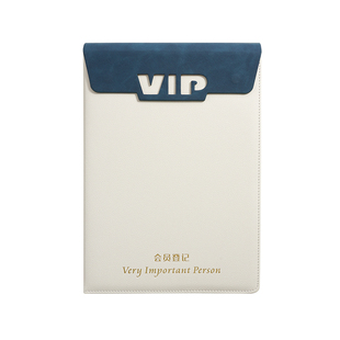 a4超厚VIP会员登记本美容院理发店顾客档案本美甲客户充值加厚本