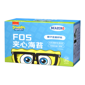 未零beazero海绵宝宝夹心海苔1盒