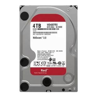 WD西部数据 WD40EFRX 4T/TB台式机西数4tb红盘Red NAS专用硬盘