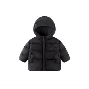 儿童羽绒服加厚冬季男童外套加绒女童上衣冬款童装小宝宝衣服冬装