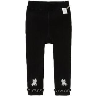 戴维贝拉儿童裤子女童2026新款无脚连裤袜女宝冬装A类加绒打底裤