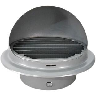 赛勒森304外墙风帽新风室外不锈钢防雨罩油烟机出风口滤网防蚊虫