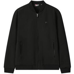 FILA 斐乐官方男士梭织外套2025冬新款商务通勤夹克基础休闲外套