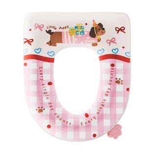 马桶坐垫冬季加厚新款四季通用加绒拉链款可水洗家用坐便垫马桶贴