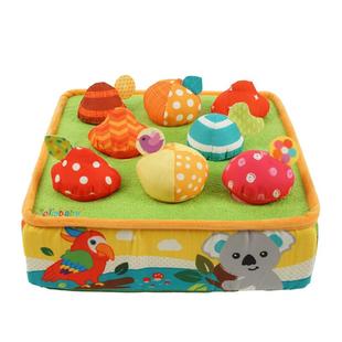 jollybaby拔萝卜毛绒玩具可啃咬婴儿过家家宝宝早教动手拔拔乐1岁