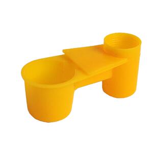 鹦鹉自动喂水器塑料鸽子用水槽水壶加厚双口导水器饮水器