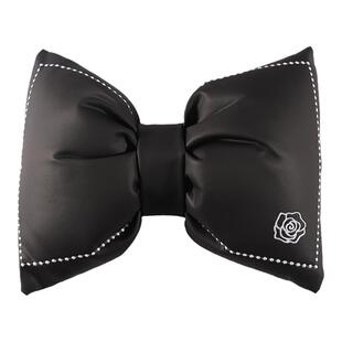 汽车头枕护颈枕女生车内用车载蝴蝶结座椅腰靠套装夏车内靠枕女士