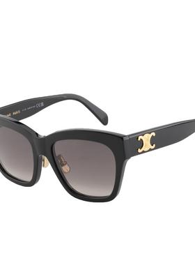 【自营】Celine赛琳墨镜女款防紫外线太阳镜方框太阳眼镜CL40253F