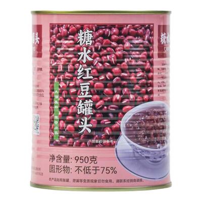 太湖美林红豆罐头即食整箱奶茶店