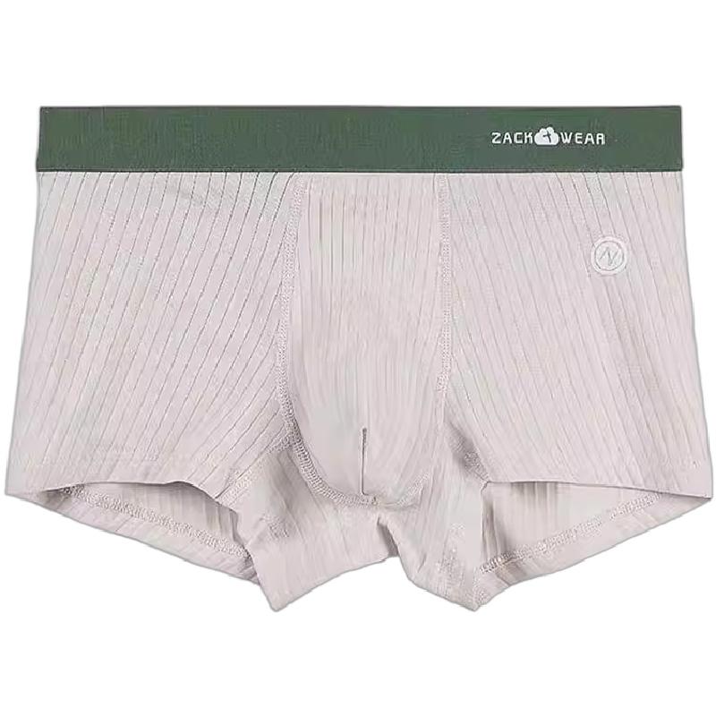 男士内裤纯棉四角平角裤新款抗菌