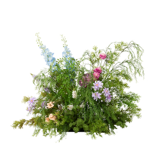 餐厅拍照打卡仿真植物假花仿生绿植造景森系花丛景观插花道具摆件