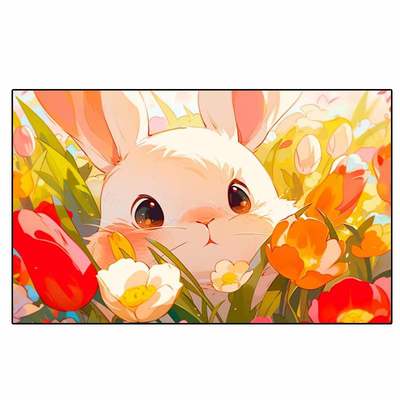 蒙娜丽莎简约现代客厅特价十字绣