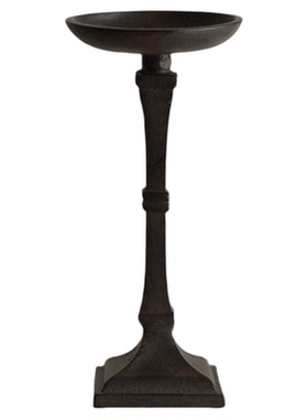 复古艺术铁艺烛台餐桌杯蜡底座