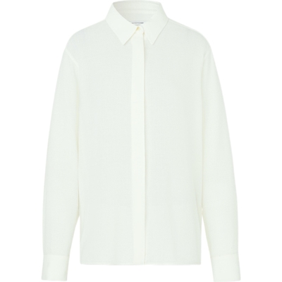 【折扣】LE 17 SEPTEMBRE 早春女内搭绵羊毛混纺衬衫