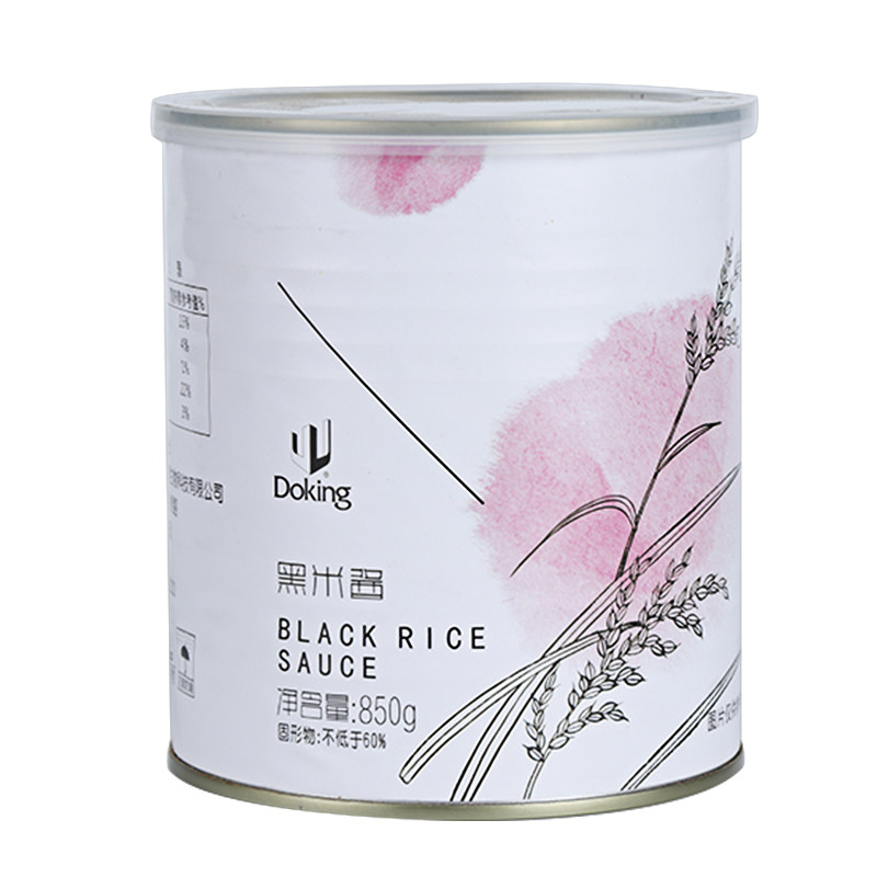 盾皇黑米酱罐头奶茶店甜品专用
