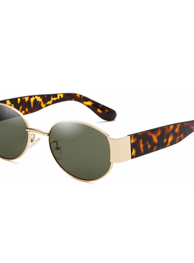 墨镜窄框个性风凹造型街拍太阳镜