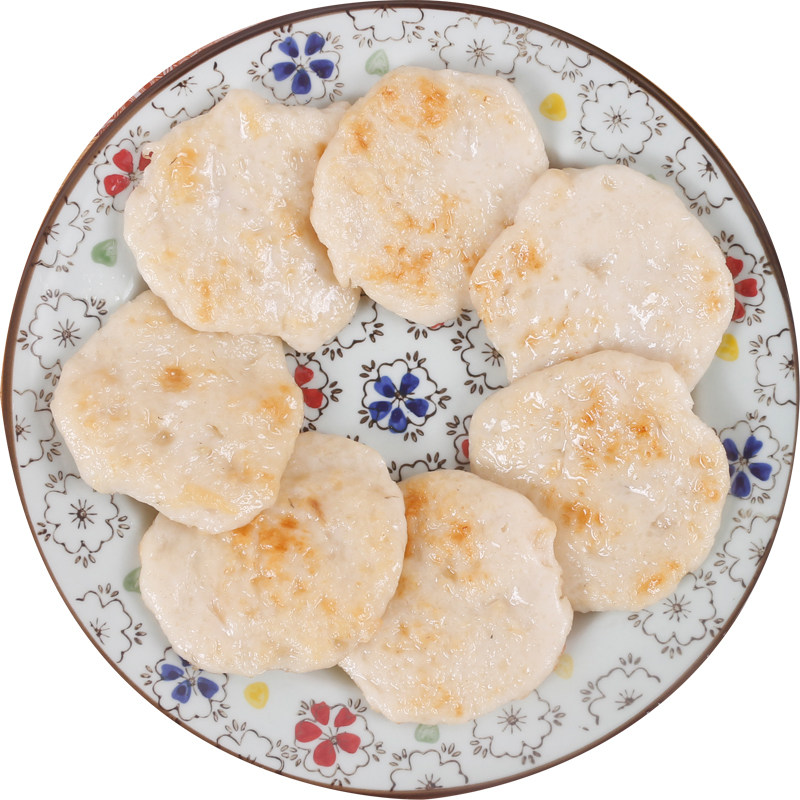 平海墨鱼饼500克火锅烧烤料花鱼糕/鱼饼