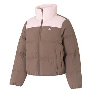 Adidas阿迪达斯三叶草女装2025冬季新款SHORT DOWN 羽绒服KC2660