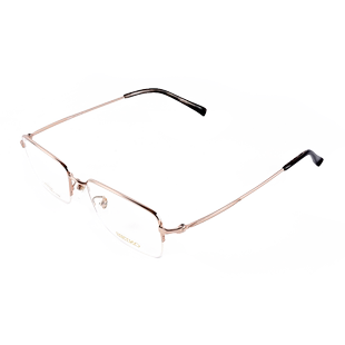 SEIKO精工眼镜框男士商务小框钛合金半框镜架可配近视镜片HC1038