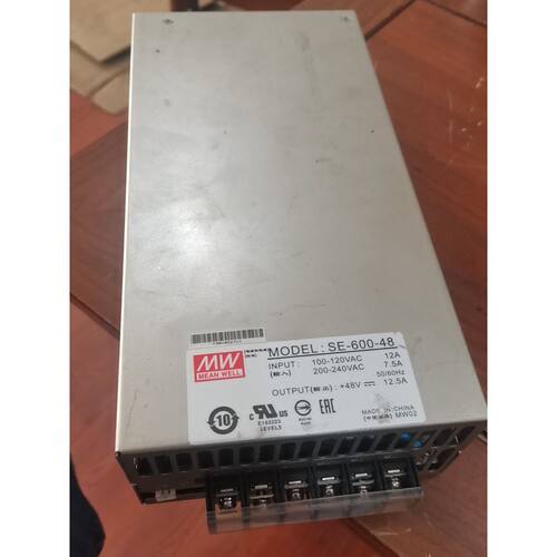 议价600W电源SE60048明纬开关电源直流48V60维修