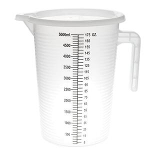 计量器扎壶烘焙塑料量筒奶茶店专用厨房小量桶毫升带盖量杯带刻度