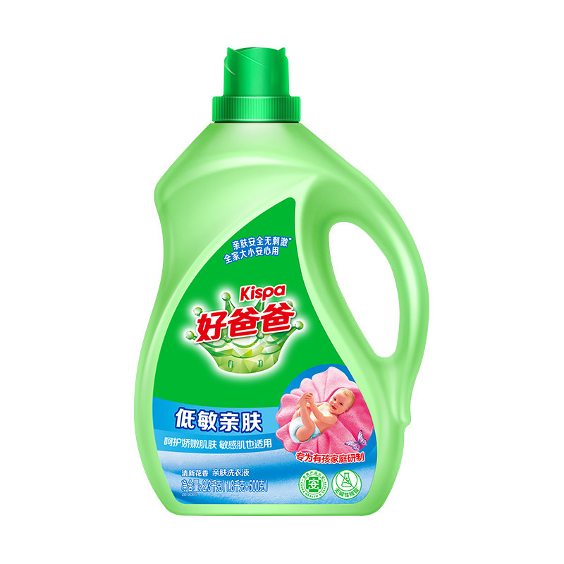好爸爸低敏亲肤洗衣液