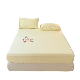 冬季床笠单件2025新款四季通用非纯棉全棉床垫套防尘保护罩三件套