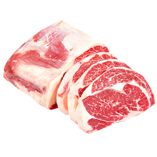 澳洲原切牛排整条S级眼肉牛扒儿童厚切肉眼雪花牛肉新鲜进口草饲