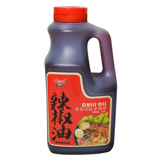 柳州螺蛳粉红油五香辣椒油配料川香坊牌飘香辣椒油1.9L色香辣
