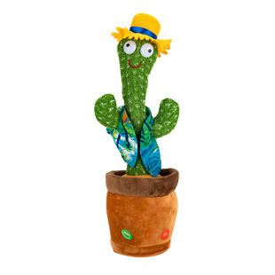 跳舞仙人掌扭扭仙人掌会扭动会唱歌会跳舞的生日礼物魔性玩具