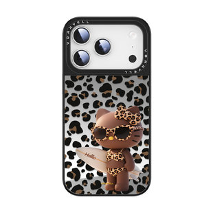 比基尼HelloKitt适用苹果17promax手机壳新款iphone15pro磁吸超好看16plus带镜子14pm卡通女13可爱12小众独特