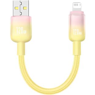 艾胜者适用苹果iphone数据线超短25cm专用充电宝PD充电线器13短线typec转lightning短款usb手机快充线14pro8p